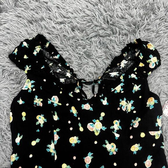 Free People Womens Like A Lady Sleeveless Printed Mini Dress Size M NWT - Picture 6 of 16